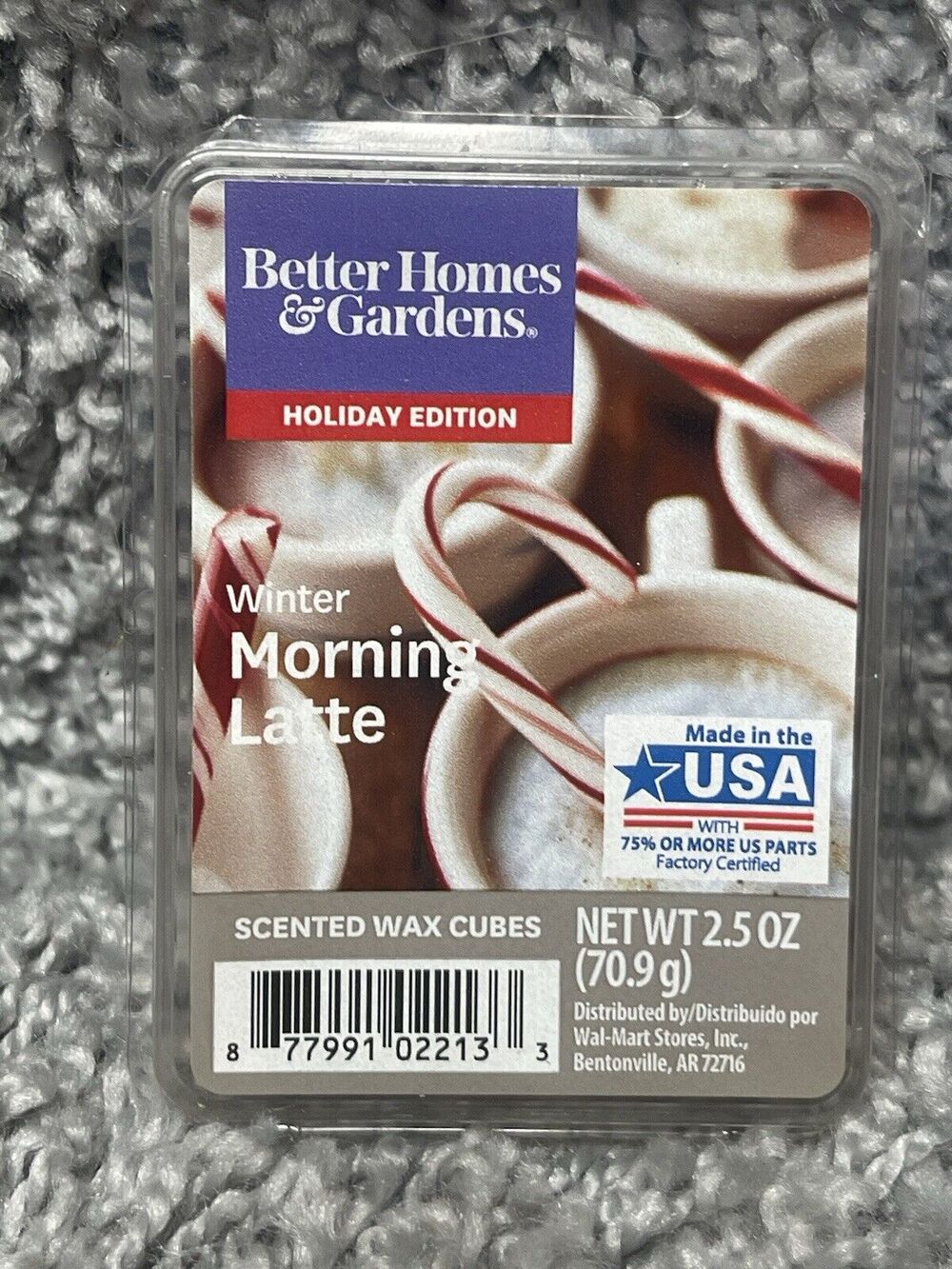 Winter Morning Latte Better Homes & Gardens Scented Wax Melts Holiday Edition